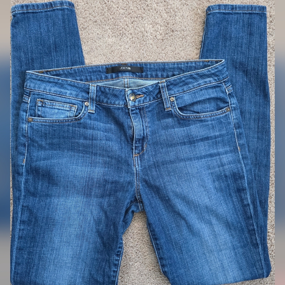 Joe's Jeans Women's Skinny Sz 30 Blue Denim Stretch